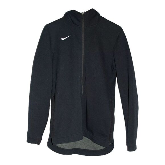 Nike Dri Fit Showtime Fleece Full Zip Hoodie - Black - Men's Size Large - Picture 1 of 7